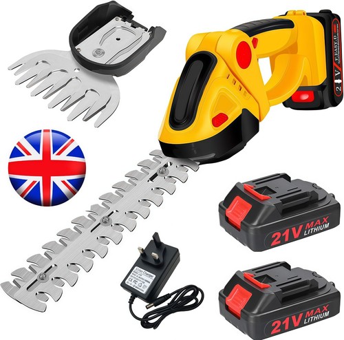 21v cordless hedge trimmer - 21v,