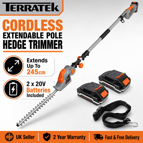 Terratek 20v hedge trimmer - terratek,