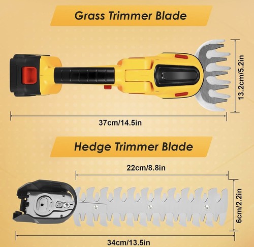 Cordless electric hedge - cordless,