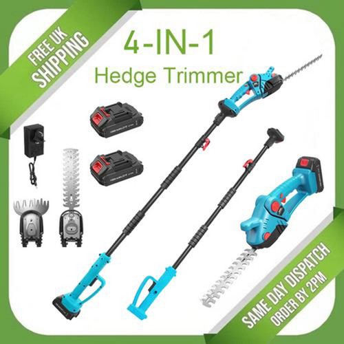 Cordless 21v hedge trimmer - 21v,