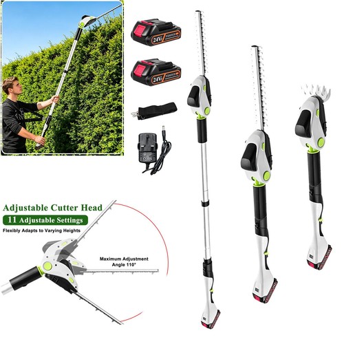 24v cordless hedge trimmer - cordless,