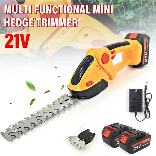 21v cordless hedge trimmer - 21v,