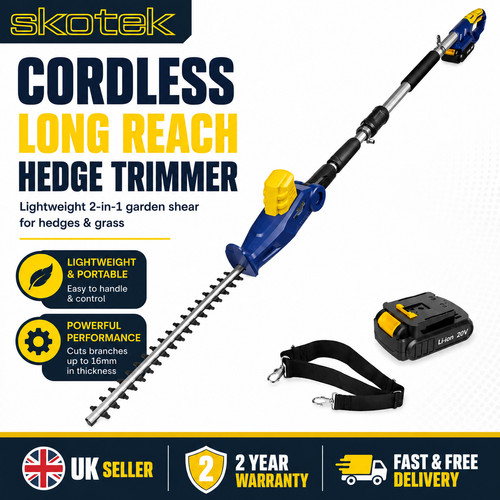 20v cordless hedge trimmer - cordless,