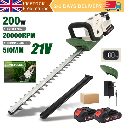 21v cordless hedge trimmer - 21v,